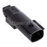 NAMZ 14-23 FL Models Right Side Handlebar Control Molex MX-150 2-Pos Male Connector (HD 69200272) thumbnail 2