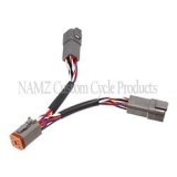 NAMZ 11-20 V-Twin Softail Plug-N-Play Power Port Y-Adapter (For CAN/Bus Models) thumbnail 2