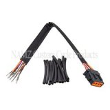 NAMZ 99-06 V-Twin Sportster Plug-N-Play Speedometer/Tachometer Xtension Harness 15in. thumbnail 1