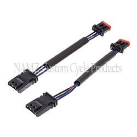 NAMZ 16-23 V-Twin Softail (Except FLSTC/FLSTN) Plug-N-Play Front Turn Signal Extension 4in. thumbnail 2