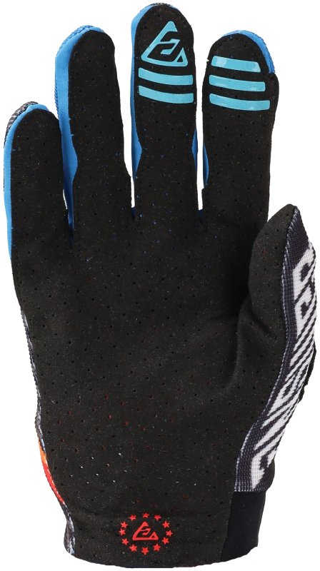 Answer Aerlite Drip Gloves Black/White/Rainbow Youth - XL thumbnail 1