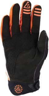 Answer Peak Flo Gloves Black/Hyper Orange/White Youth - Large thumbnail 2