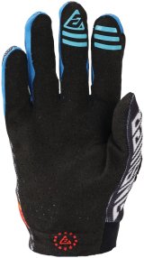 Answer Aerlite Drip Gloves Black/White/Rainbow Youth - Small thumbnail 1