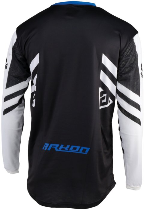 Answer 25 Arkon Nitrus Jersey Blue/Black/White Youth - Large thumbnail 2