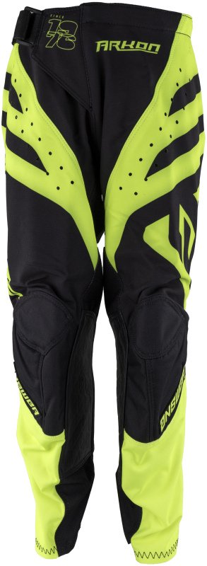 Answer 25 Arkon Nitrus Pants Black/Hyper Acid Youth Size - 18 thumbnail 3