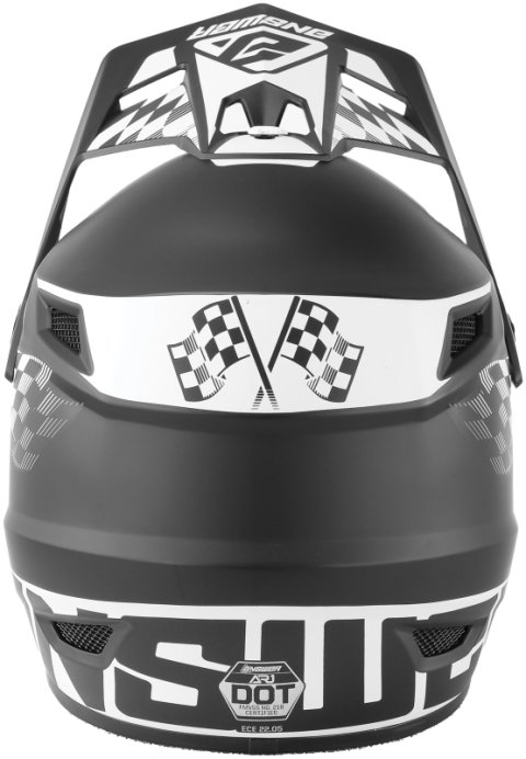 Answer AR1 Sweep Helmet Black/White - Medium thumbnail 3