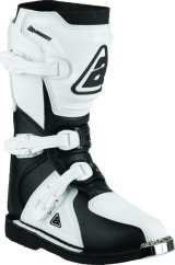 Answer AR1 Boots Black/White Youth Size - 6 thumbnail 1