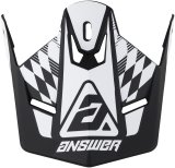 Answer AR1 Sweep Visor Black/White thumbnail 1