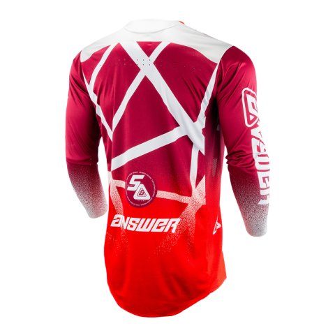 Answer 26 LE Elite Chaos Artifacts Jersey 50 Years Dark Red/Red/White - 2XL thumbnail 2