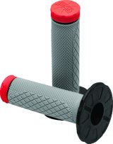 ProTaper Tri Density Full Diamond MX Grips - Red thumbnail 1