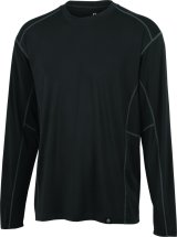 FIRSTGEAR Base Layer Shirt Lightweight Long-Sleeve Dark Grey - 2XL thumbnail 2