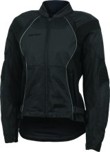FIRSTGEAR Reflex Mesh Jacket Black Womens - Small thumbnail 4