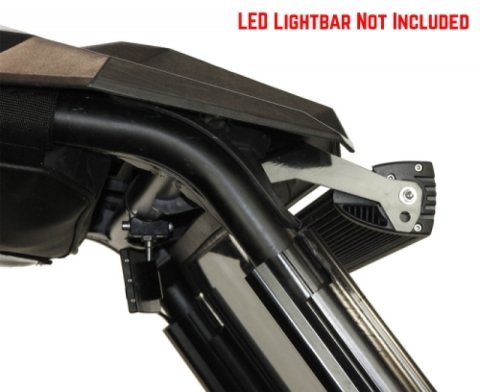Seizmik 15-23 Polaris RZR 900 S/1000 S /4/Trail/ RZR Turbo S/4/XP Light Bar Mount - Black thumbnail 1