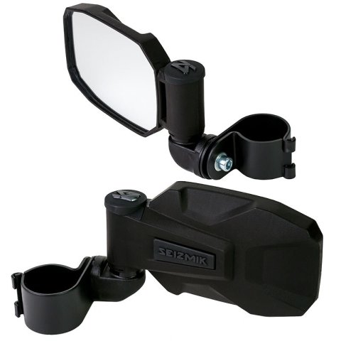 Seizmik 01+ A Cat/ Hon/JD/ Kaw/ Pol/ Yam Strike-H Sideview Mirror - 1.75 in. Clamp Pair thumbnail 2
