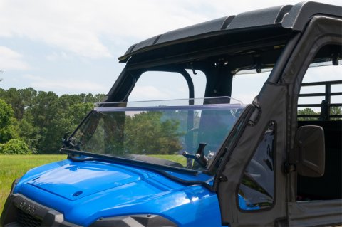 Seizmik 15-23 Kawasaki Mule PRO-FX/FXT Windshield Folding UV1S Poly thumbnail 3