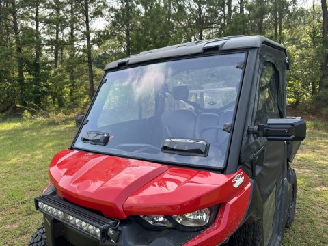 Seizmik 16-23 Can Am Defender HD5-HD10/MAX Tool-Less Windshield Vented HC thumbnail 3