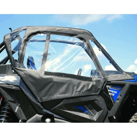 Seizmik 18-21 Polaris RZR Turbo S Soft Doors w/ Zippers Kit thumbnail 1
