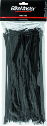 BikeMaster 11in Cable Ties (Pack of 100) - Black thumbnail 3