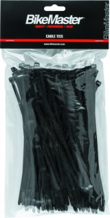 BikeMaster 7.5in Cable Ties (Pack of 100) - Black thumbnail 3
