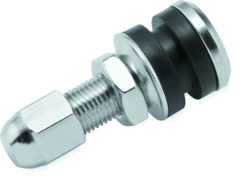 BikeMaster Valve Stem Chrome Tubeless thumbnail 2