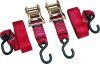 BikeMaster 2x84in Ratchet Tiedown Pair - Red thumbnail 4