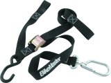 BikeMaster Tiedown 1-1/2in Swivel Softhook - Black thumbnail 3