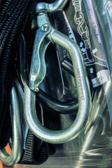 BikeMaster Tiedown 1-1/2in Swivel Softhook - Black thumbnail 4