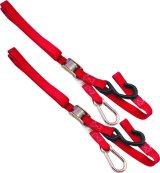 BikeMaster Tiedown Carabiner Softhook - Red thumbnail 3