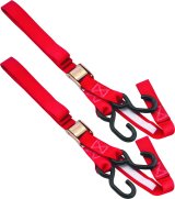 BikeMaster Tiedown 1-1/2 Integrated Softhook - Red thumbnail 2