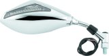 BikeMaster Universal Mirror with Integrated Turn Signals 10mm - Pair - Chrome thumbnail 3