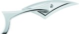 BikeMaster Sickle Mirrors w/10mm/Yam 10mm/HD Adapters - Pair - Aluminum/Chrome thumbnail 3