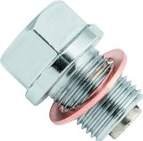 BikeMaster Magnetic Oil Drain Plug 14mm - Stainless thumbnail 2