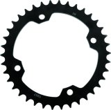 BikeMaster Yamaha Rear Steel Sprocket 520 38T - Black thumbnail 3