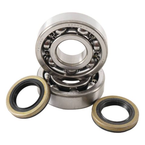 Hot Rods 89-06 Kawasaki KDX 200 200cc Main Bearing & Seal Kit thumbnail 2