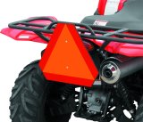 QuadBoss ATV Safety Emblem - Orange thumbnail 1