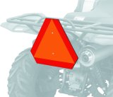QuadBoss ATV Safety Emblem - Orange thumbnail 2