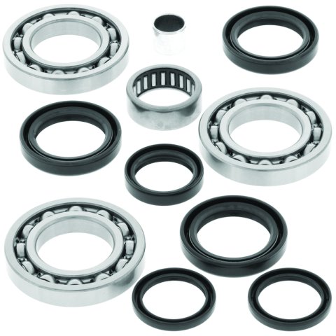 QuadBoss 06-07 Polaris Hawkeye 300 4x4 Front Differential Bearing & Seal Kit thumbnail 1