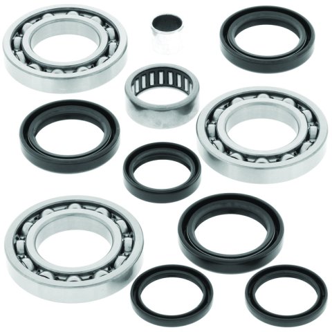 QuadBoss 06-07 Polaris Hawkeye 300 4x4 Front Differential Bearing & Seal Kit thumbnail 2