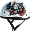 Skid Lids White Rose Original Helmet - Small