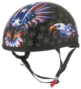 Skid Lids Flame Eagle Original Helmet - Medium thumbnail 2