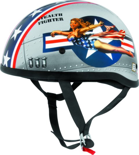 Skid Lids Bomber Pinup Original Helmet - XS