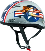 Skid Lids Bomber Pinup Original Helmet - XS thumbnail 2
