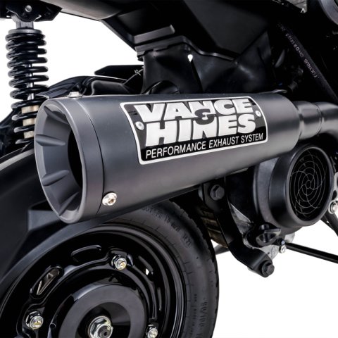Vance & Hines HONDA 17-22 Navi Upswp Exh Black Slip-On Exhaust thumbnail 1