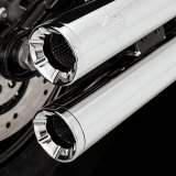 Vance & Hines HD Softail 18-22 Eliminator S/OS Chrome Slip-On Exhaust thumbnail 1