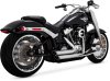 Vance & Hines HD 18-22 Fatboy/Blackout Shortshots Staggered PCX Full System Exhaust thumbnail 3