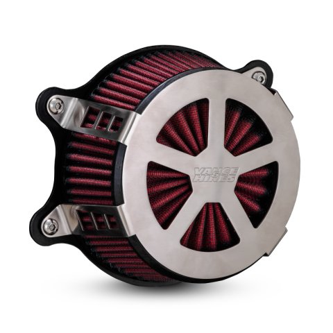 Vance & Hines HD Sportster 91-20 Radiant V Air Intake Brshd thumbnail 1