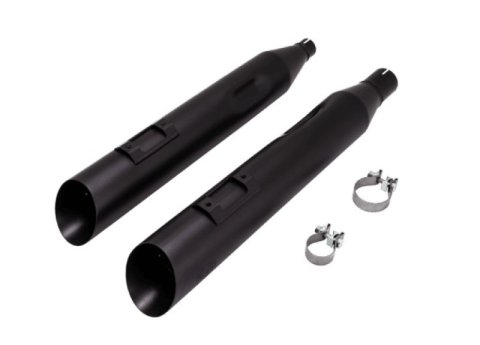 Vance & Hines HD 17-25 Touring Blackslash 450 S/OS Black Slip-On Exhaust thumbnail 1
