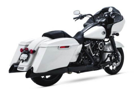 Vance & Hines HD 17-25 Touring Blackslash 450 S/OS Black Slip-On Exhaust thumbnail 2