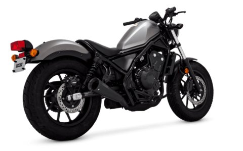 Vance & Hines HONDA 17-20 Rebel S/O Black Slip-On Exhaust thumbnail 4