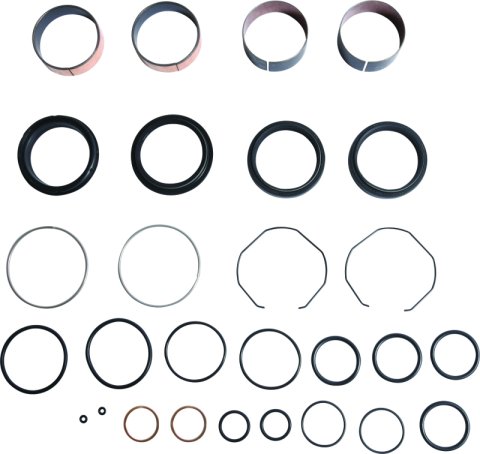 Pivot Works 20-23 Kawasaki KX250F Fork Rebuild Kit - W/Bushings & Seals thumbnail 1